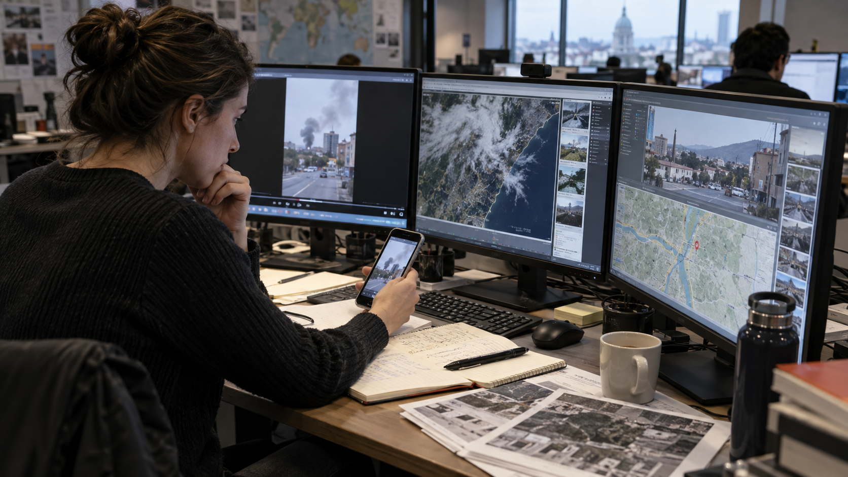 How Journalists Verify Eyewitness Video