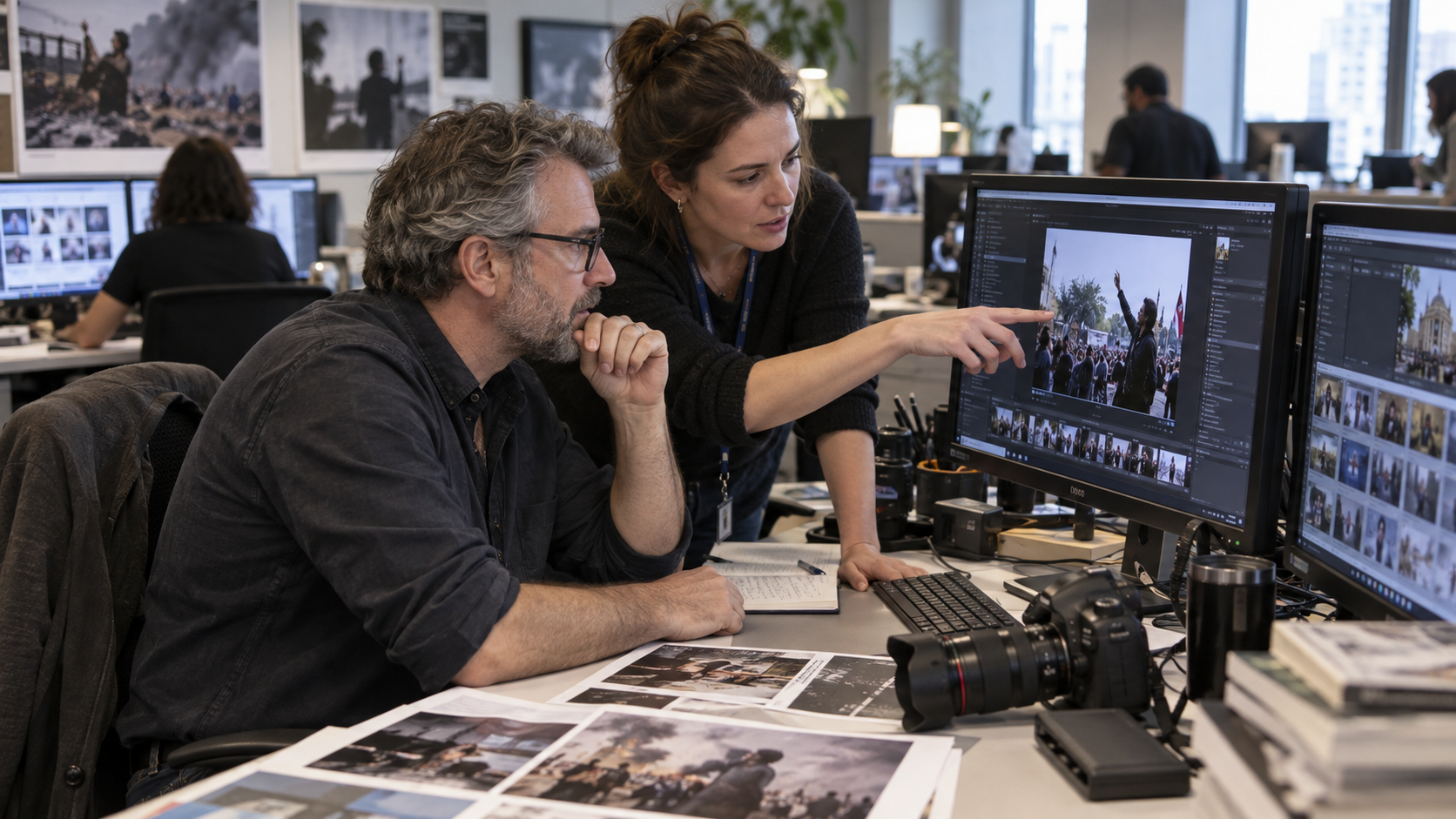 How News Photo Captions Are Written