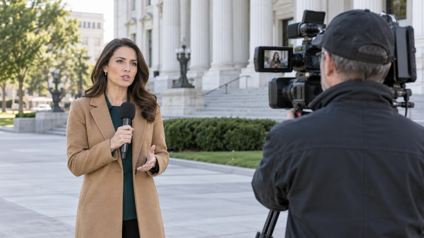 What Is a Reporter Standup in TV News?