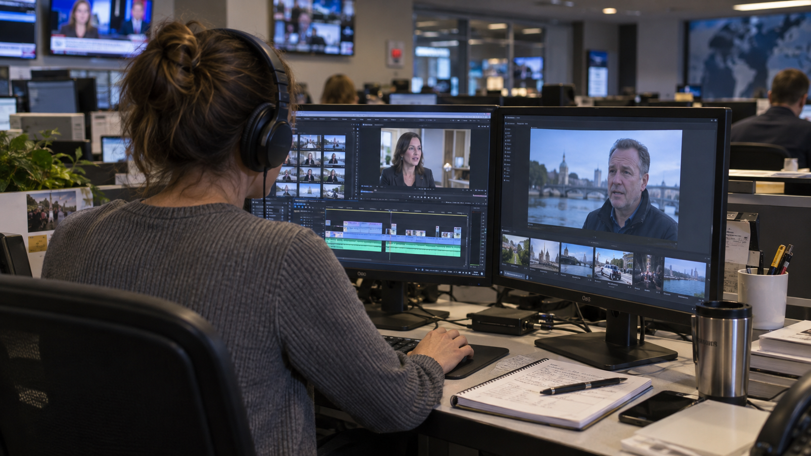 What Is a Television News Package?