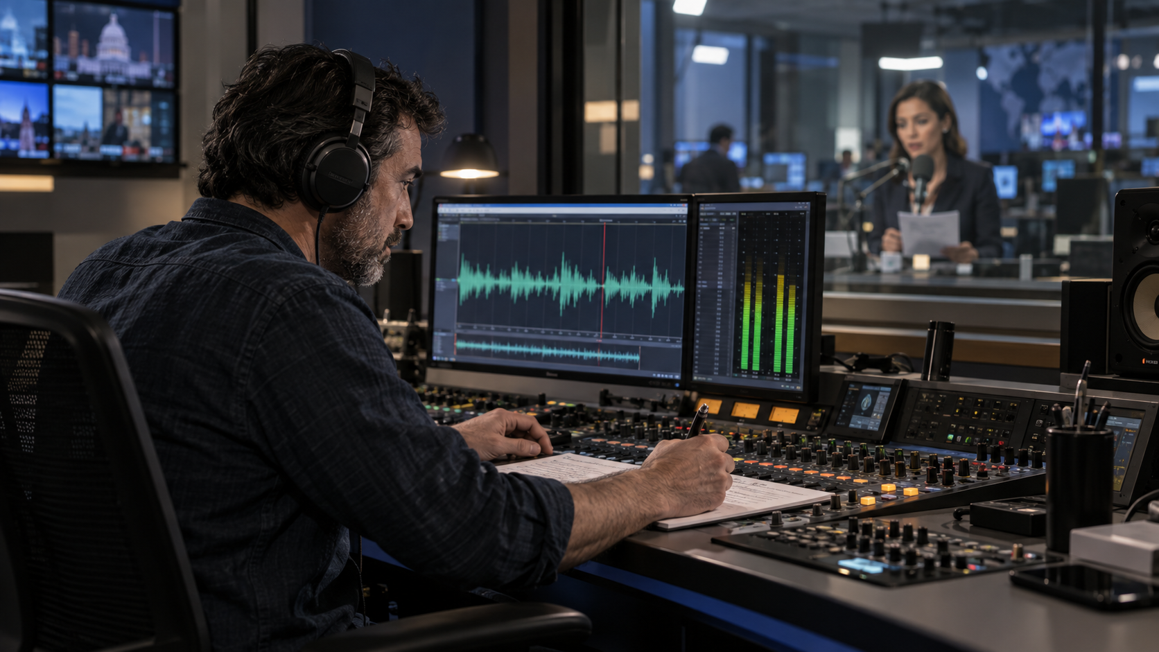 What Is an Outcue in Broadcast News?