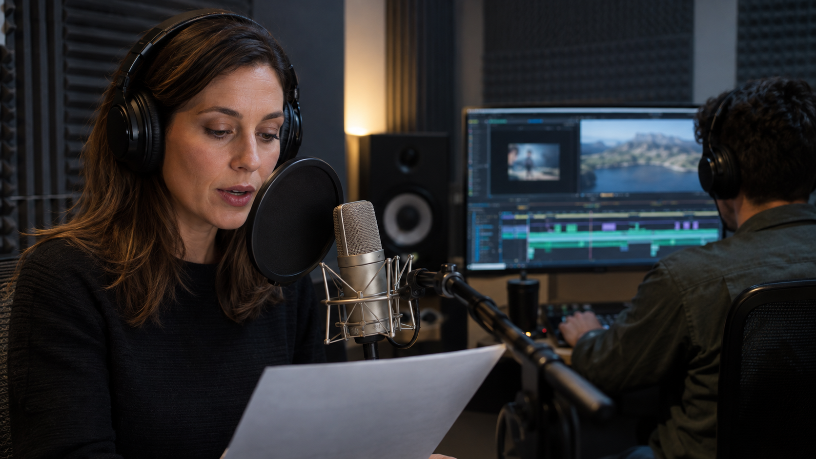 What Is Reporter Track in Television News?