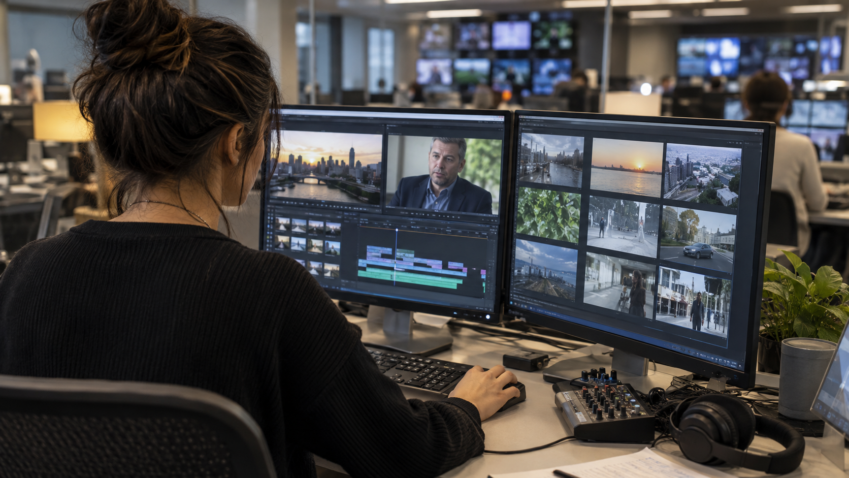 What Is a VO-SOT in Broadcast News?