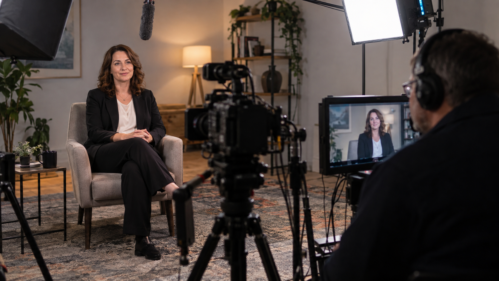 How Do Remote Interviews Work in Television News?