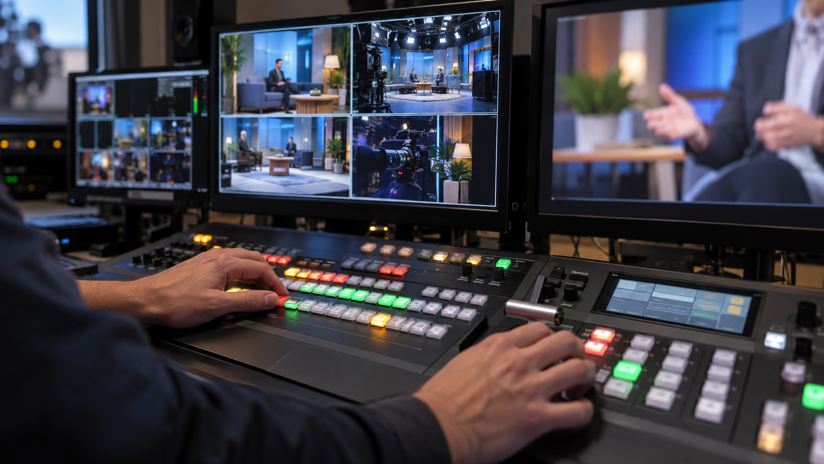 What Does a Video Switcher Do in Television Production?