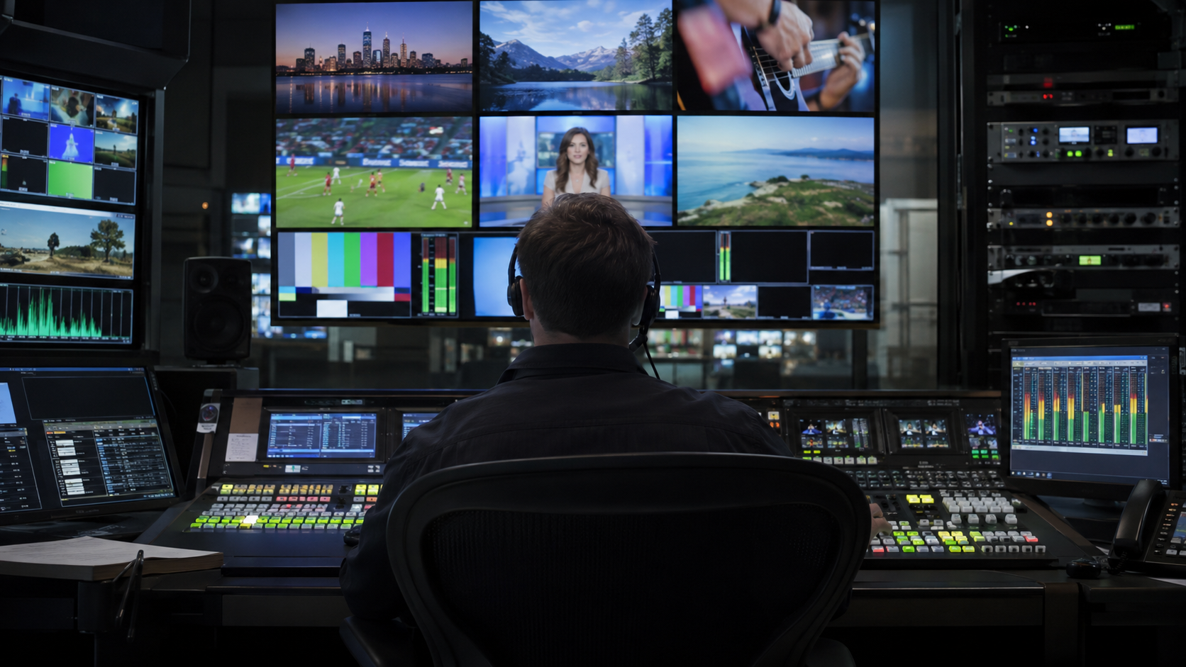 What Is Master Control in Television Broadcasting?