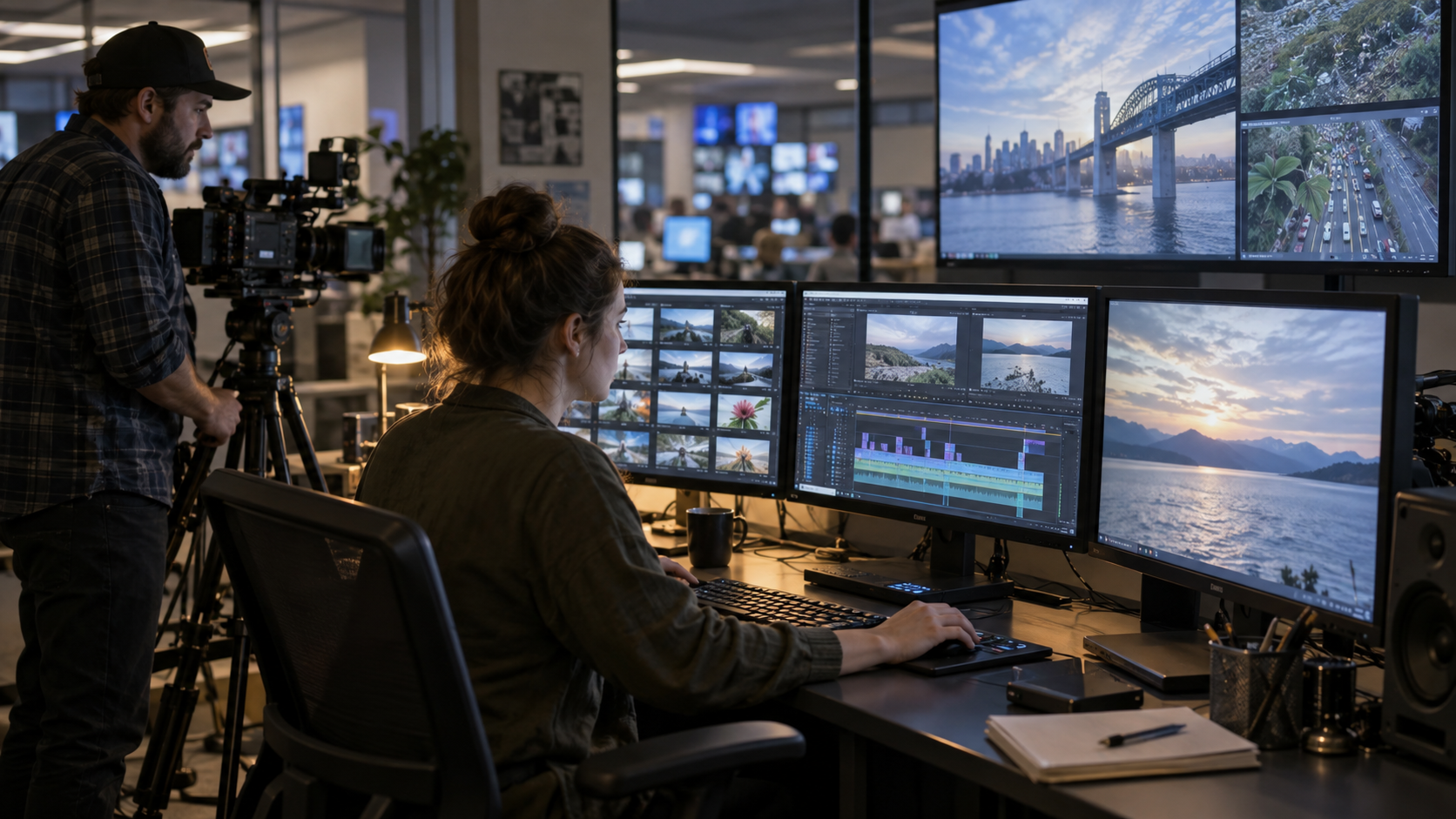 What Is B-Roll in News?