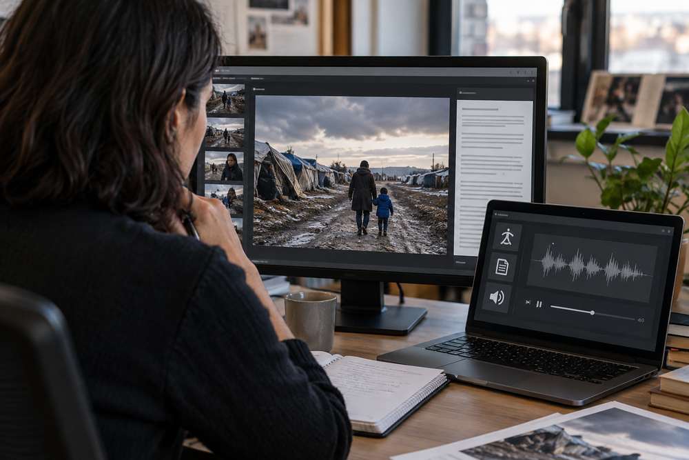 How Newsrooms Write Image Alt Text