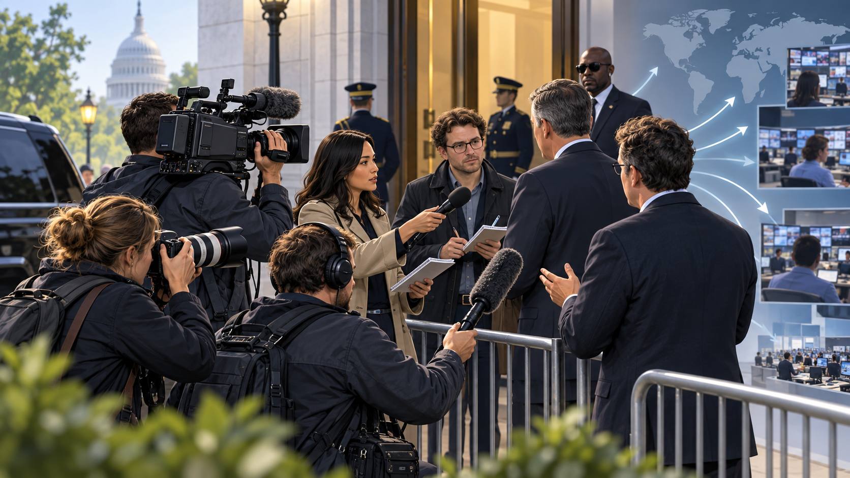 What Is Press Pool Reporting?