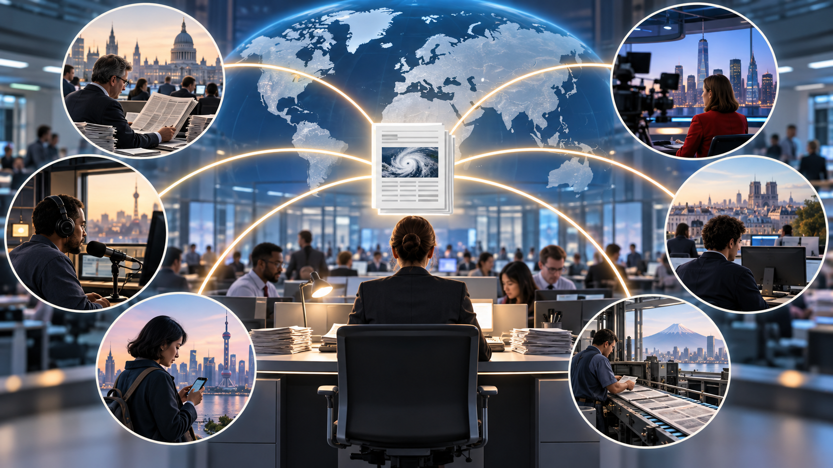 How Wire Services Distribute News