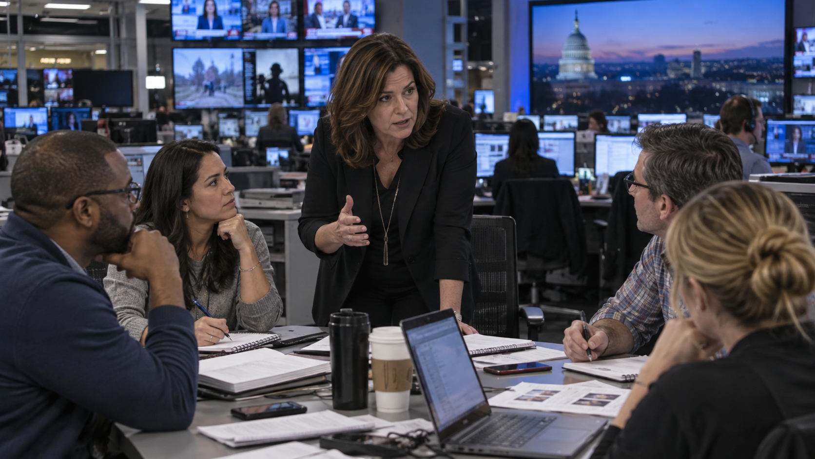 What Does an Executive Producer Do in Television News?