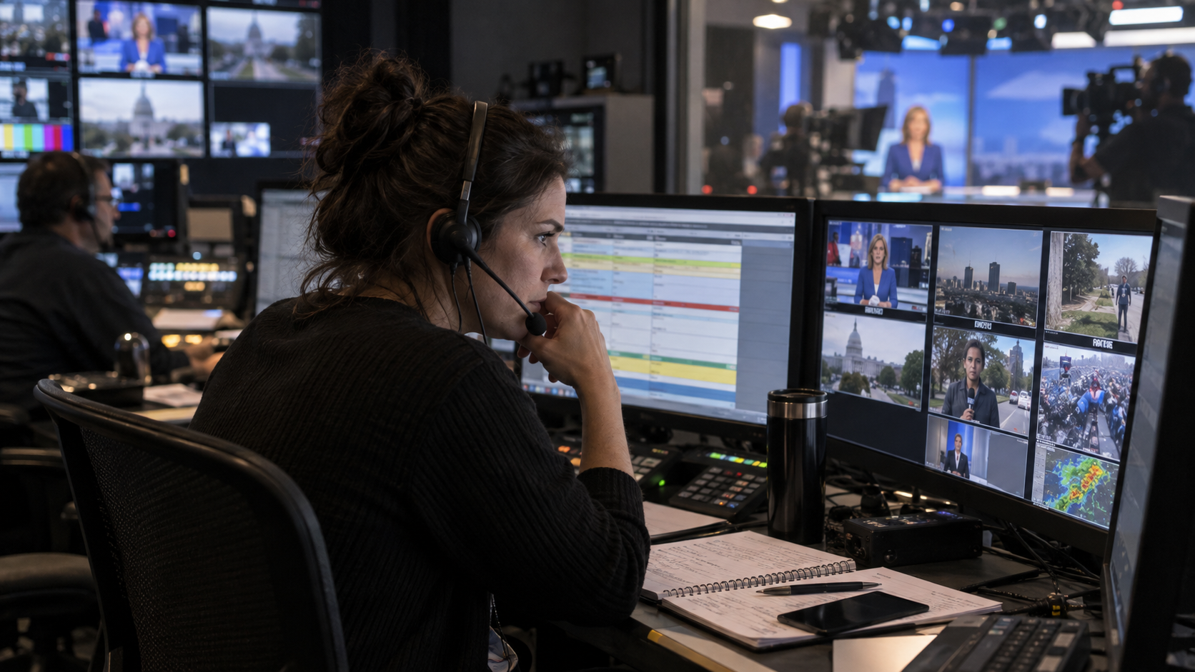 What Does a Line Producer Do in Broadcast News?