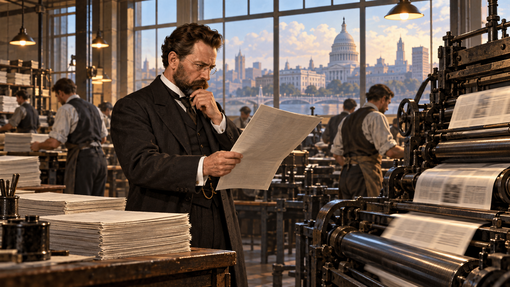 Joseph Pulitzer, 1904