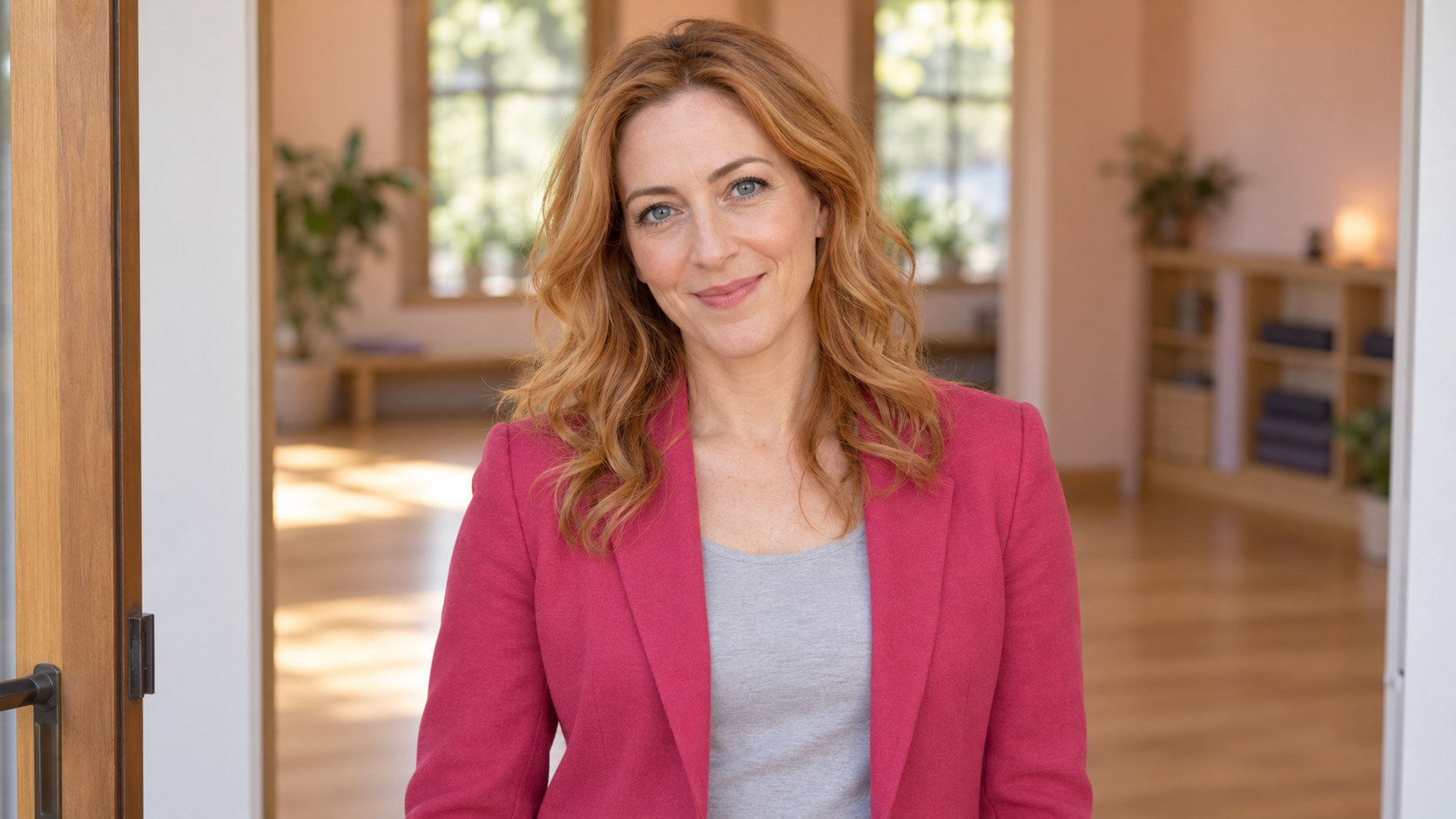 AI-created realistic portrait of Kelly McGonigal.