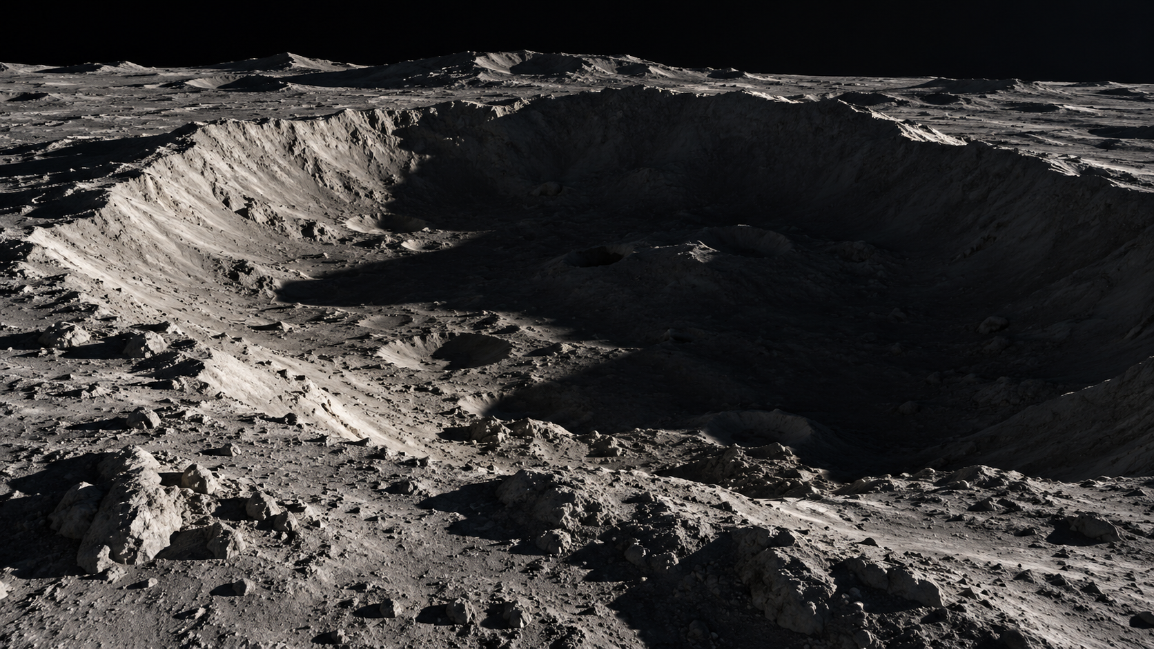 Reconstruction of shadowed lunar polar crater terrain associated with the LCROSS investigation