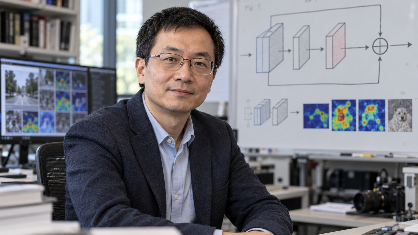 Kaiming He and colleagues, 2016