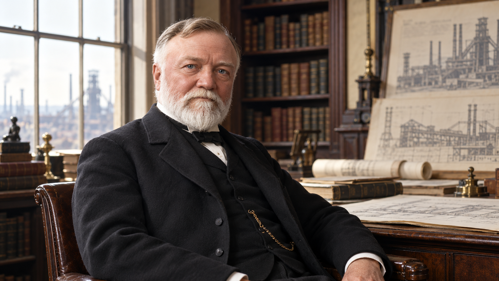 Andrew Carnegie, 1889