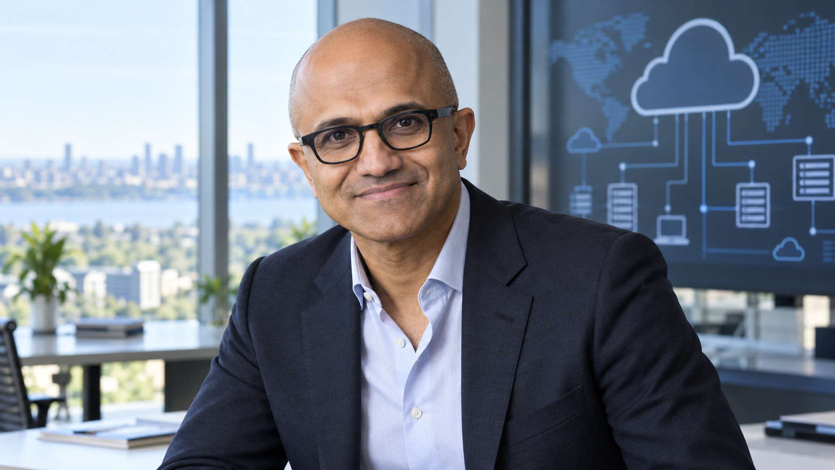 Satya Nadella, 2014