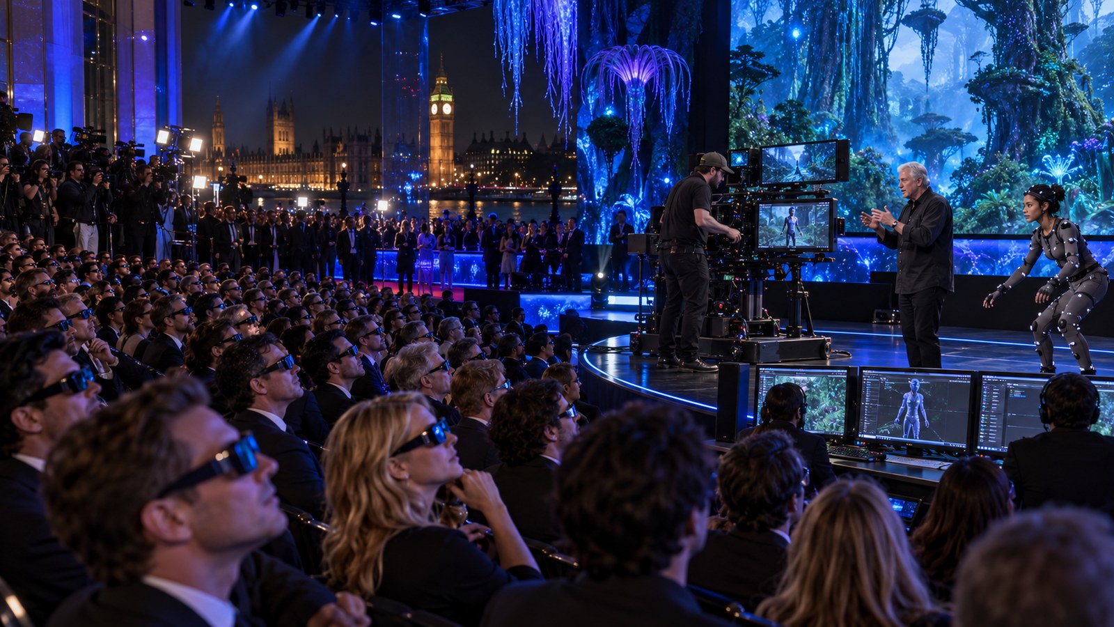 AI reconstruction of Avatar made its world premiere in London on December 10, 2009