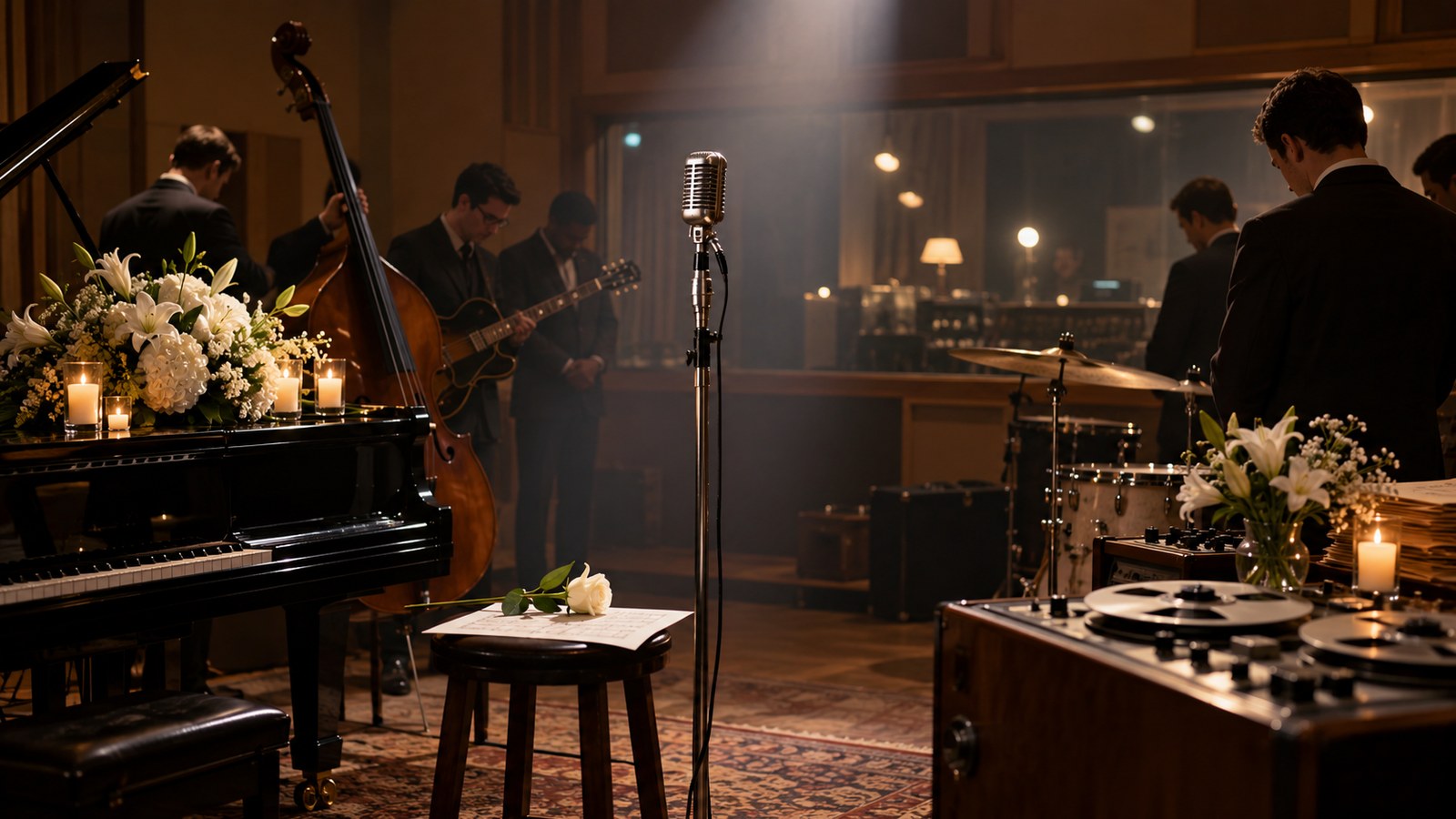 AI reconstruction of singer and songwriter Sam Cooke died in Los Angeles on December 11, 1964