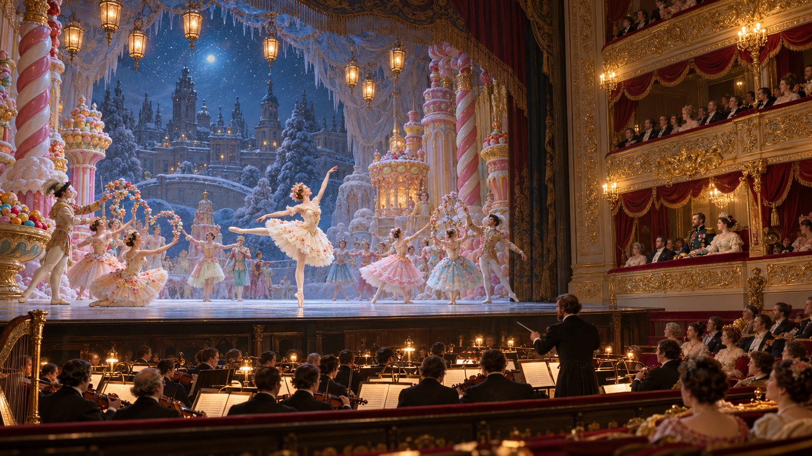 AI reconstruction of The Nutcracker premiered at the Imperial Mariinsky Theatre in Saint Petersburg on December 18, 1892