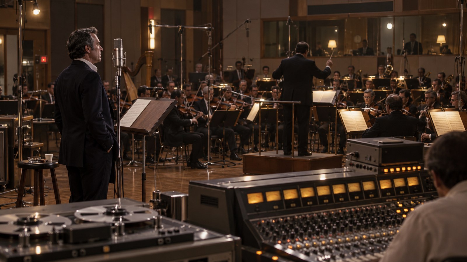 AI reconstruction of Frank Sinatra recorded My Way in Los Angeles on December 30, 1968