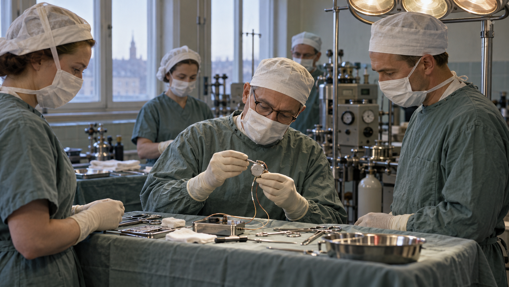 1958: First Pacemaker Implanted