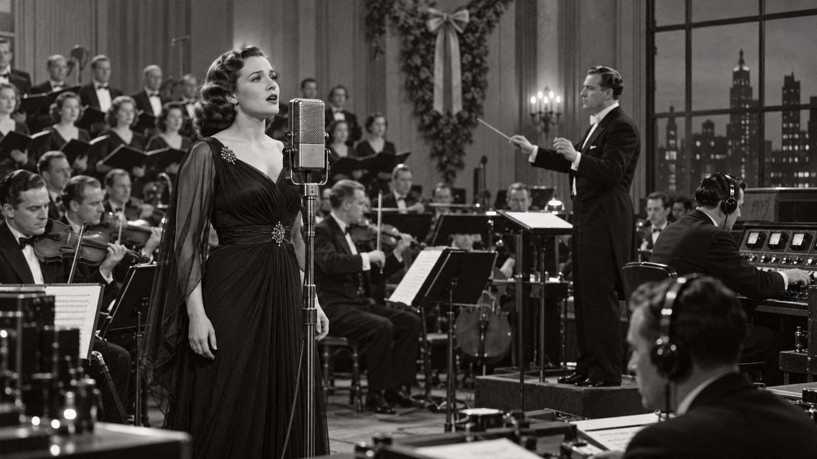 AI reconstruction of Kate Smith's God Bless America radio debut in 1938