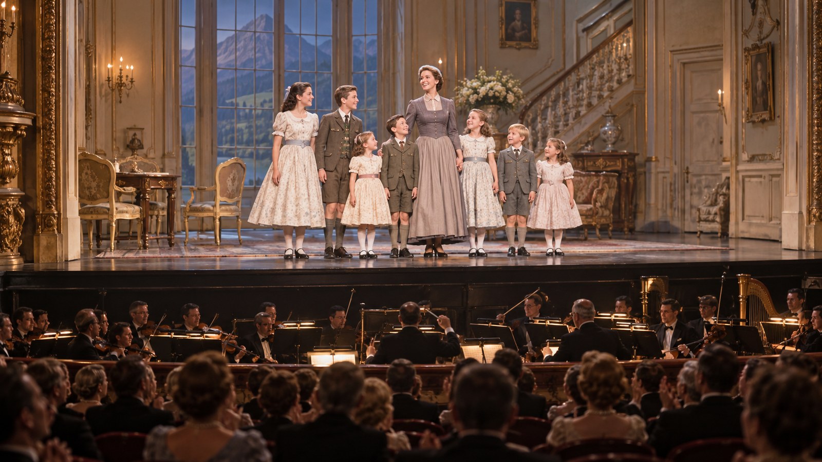 AI reconstruction of The Sound of Music's Broadway opening in 1959