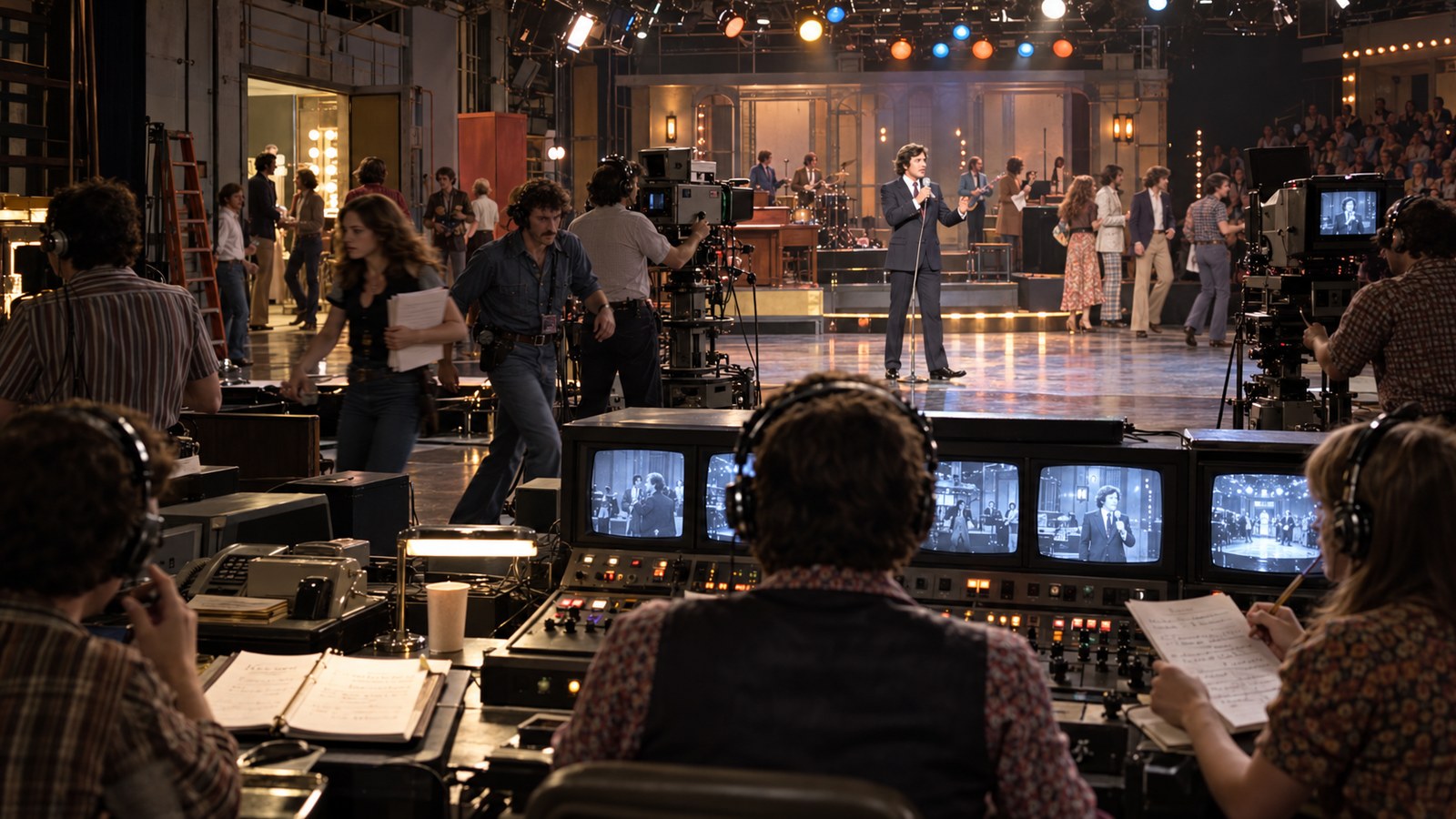 AI reconstruction of the first Saturday Night Live broadcast in 1975