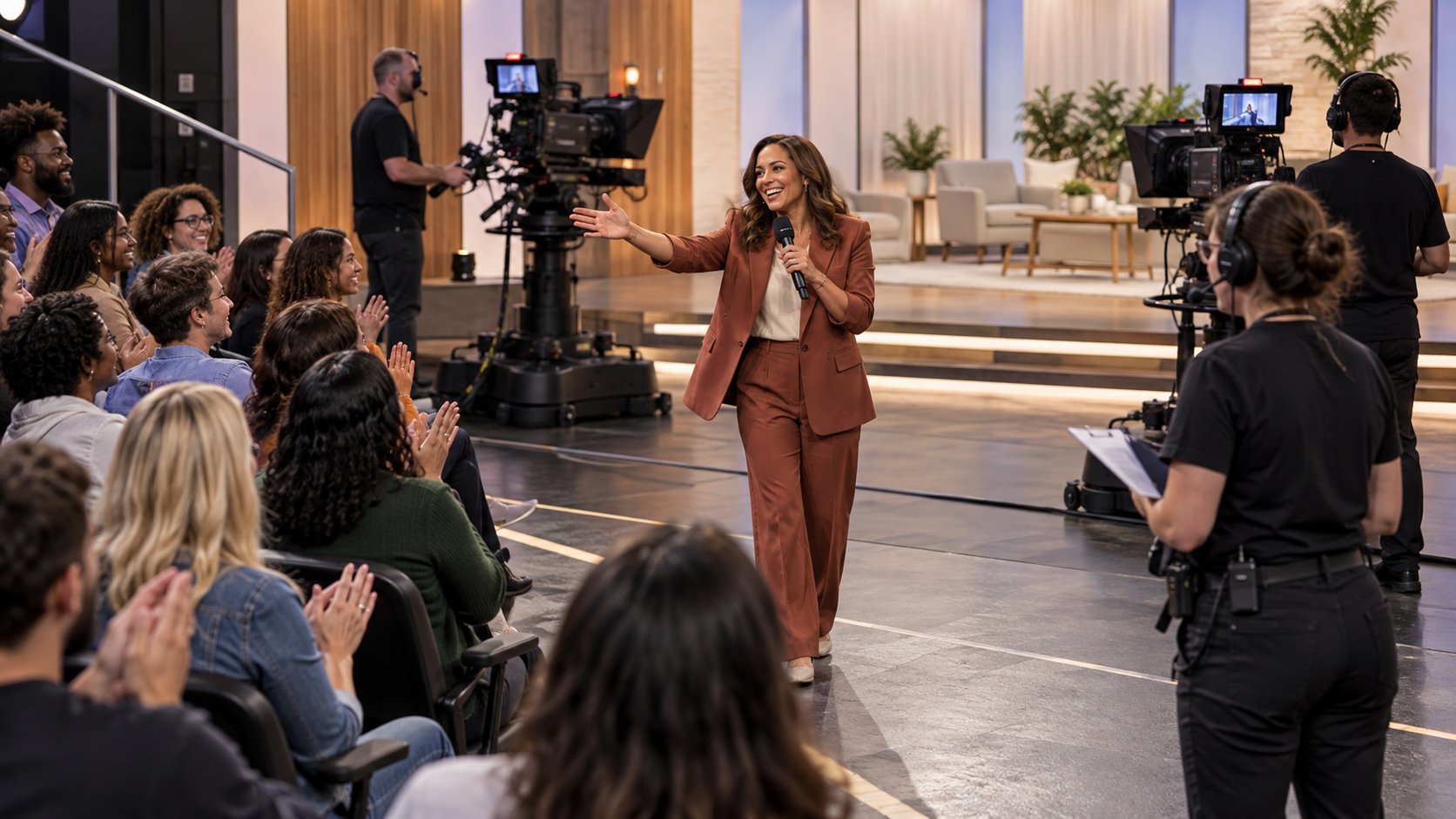 Studio Audience Warm-Up