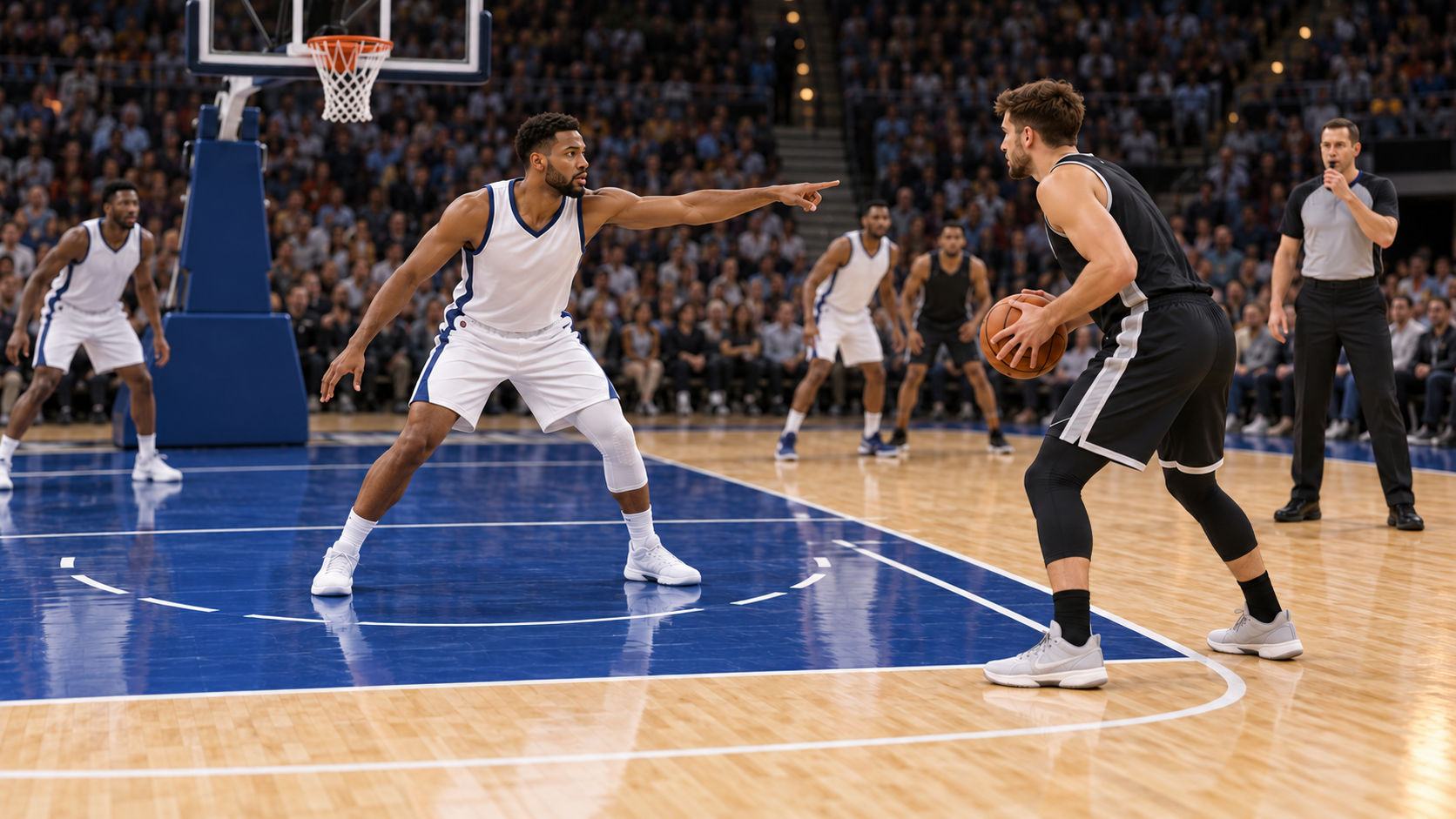 How Basketball’s Defensive Three-Second Rule Works