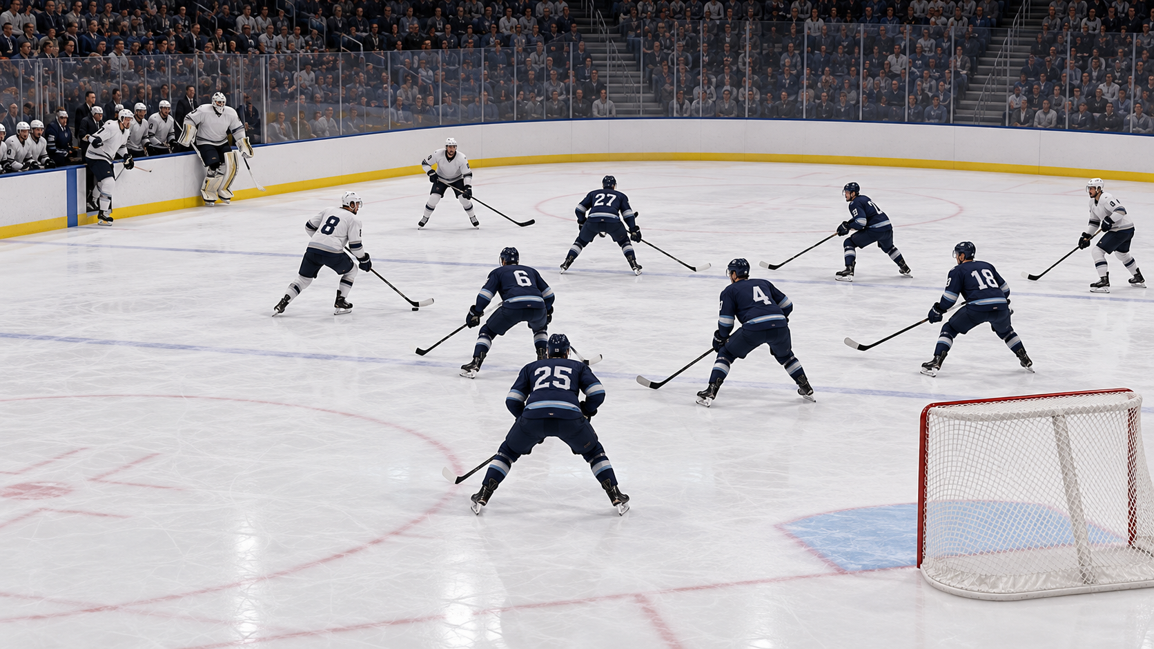 How Hockey Empty-Net Strategy Works