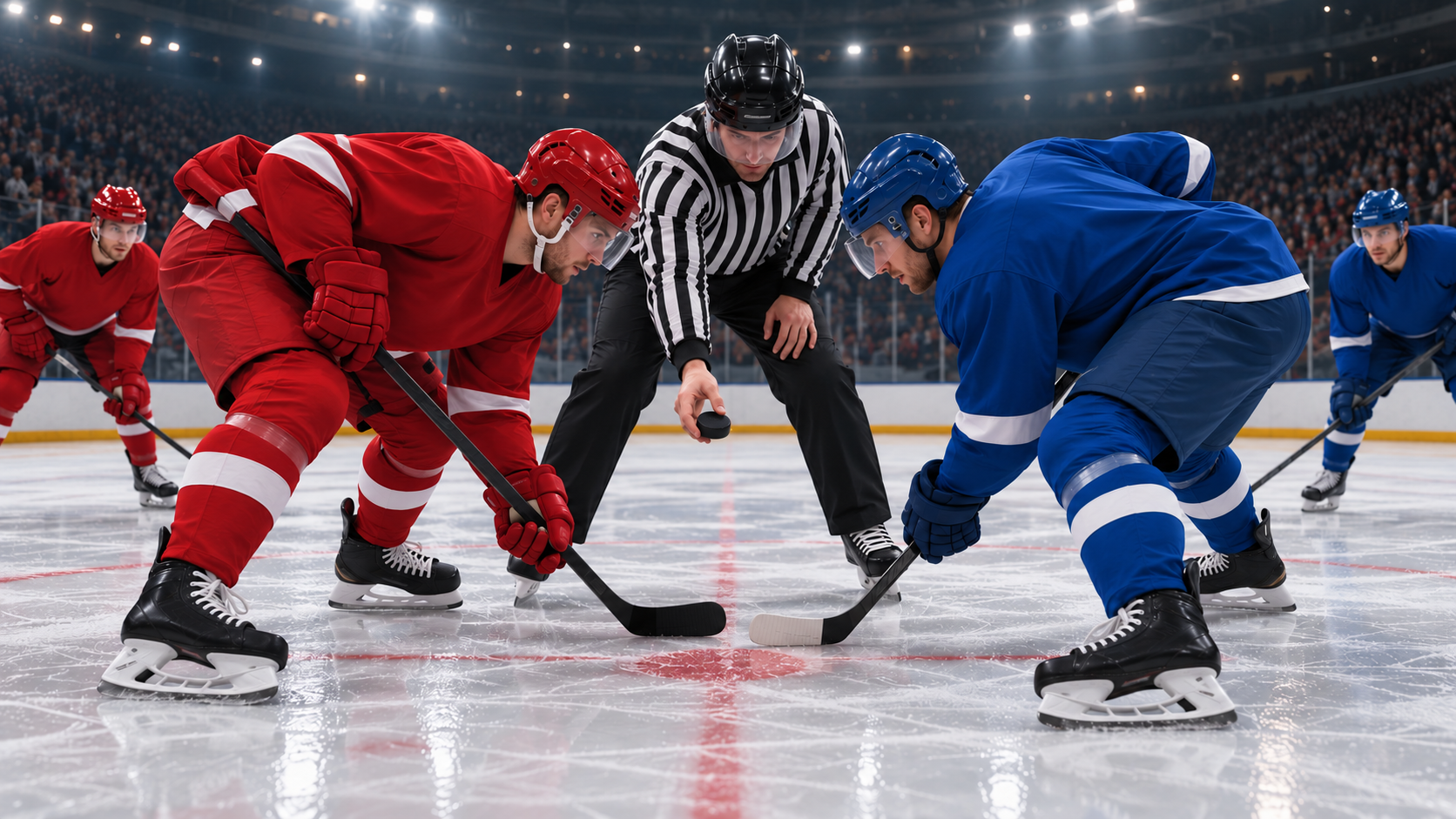 How Hockey Faceoffs Work