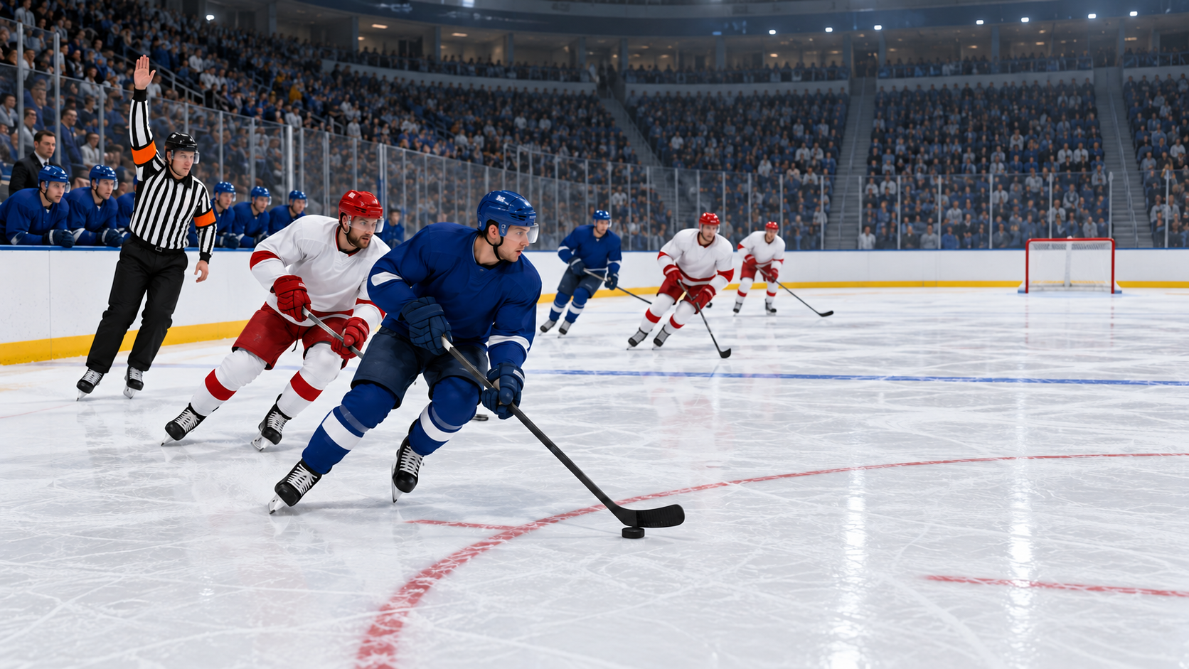 How Hockey Delayed Penalties Work
