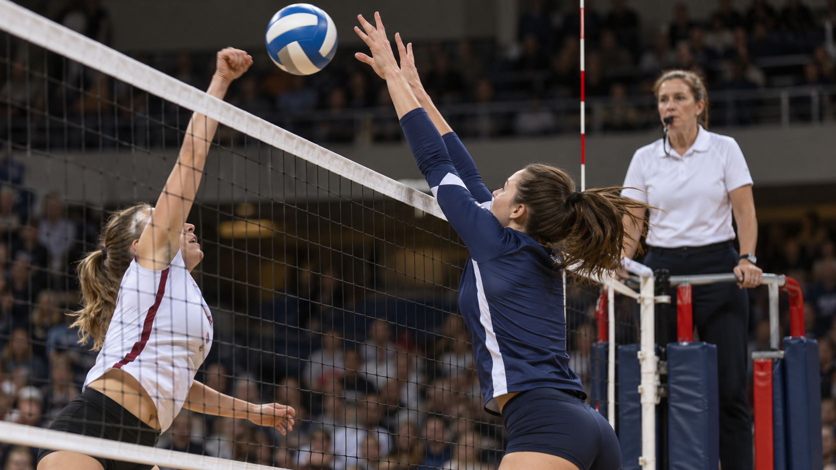 How Volleyball Net-Touch Faults Work