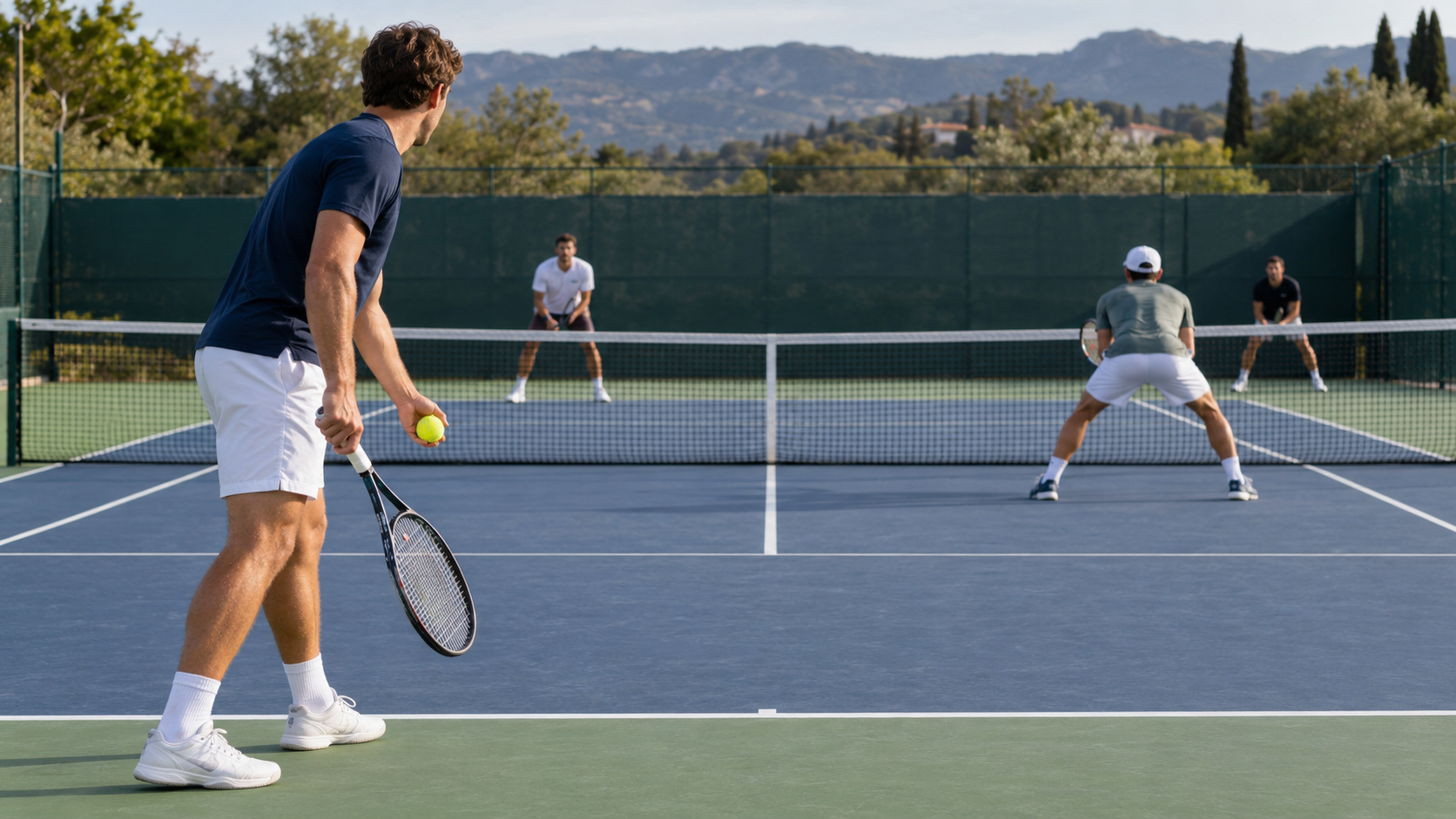 How Tennis Doubles Serving Order Works