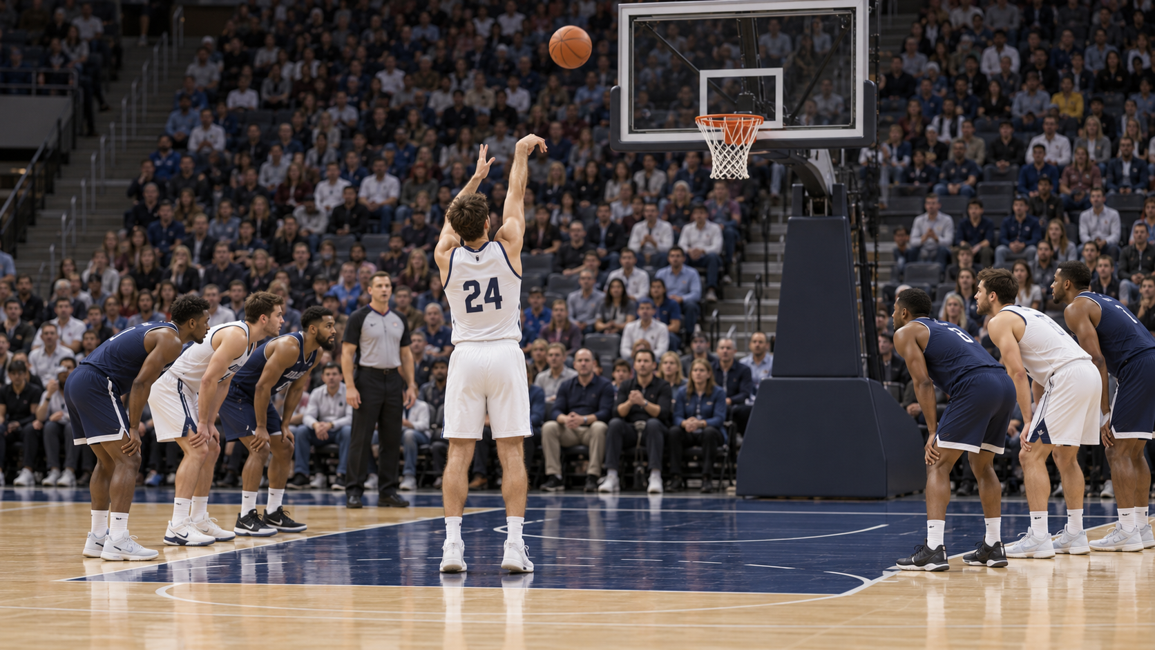 How Basketball Free-Throw Lane Violations Work