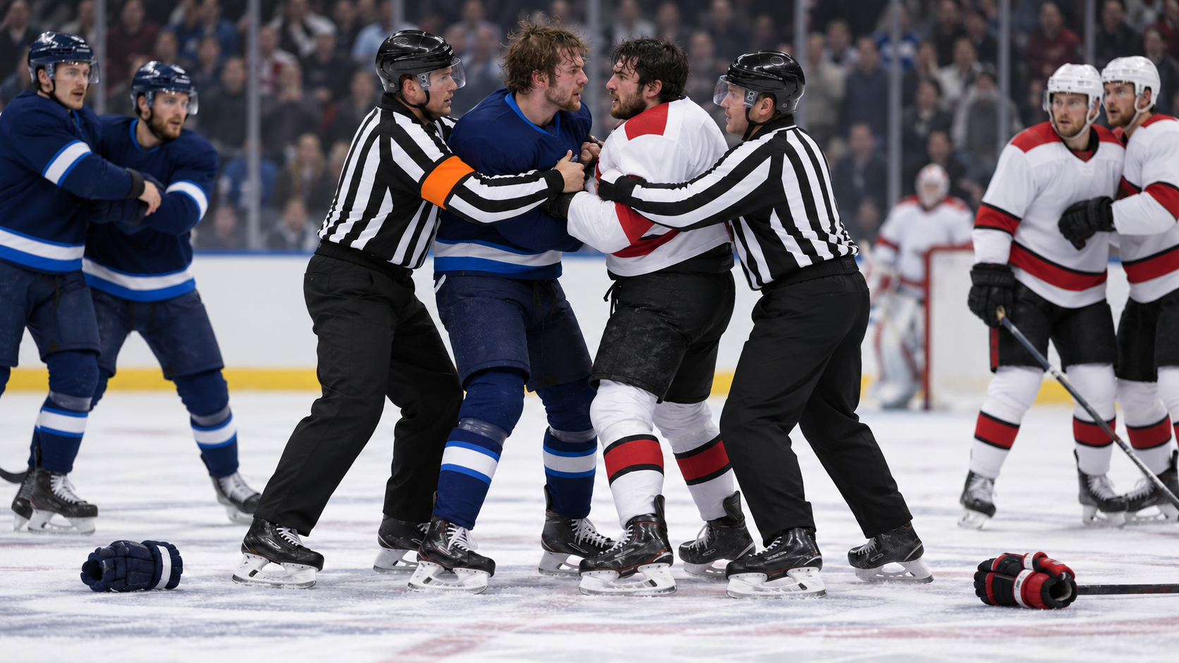 How Hockey Fighting Penalties Work