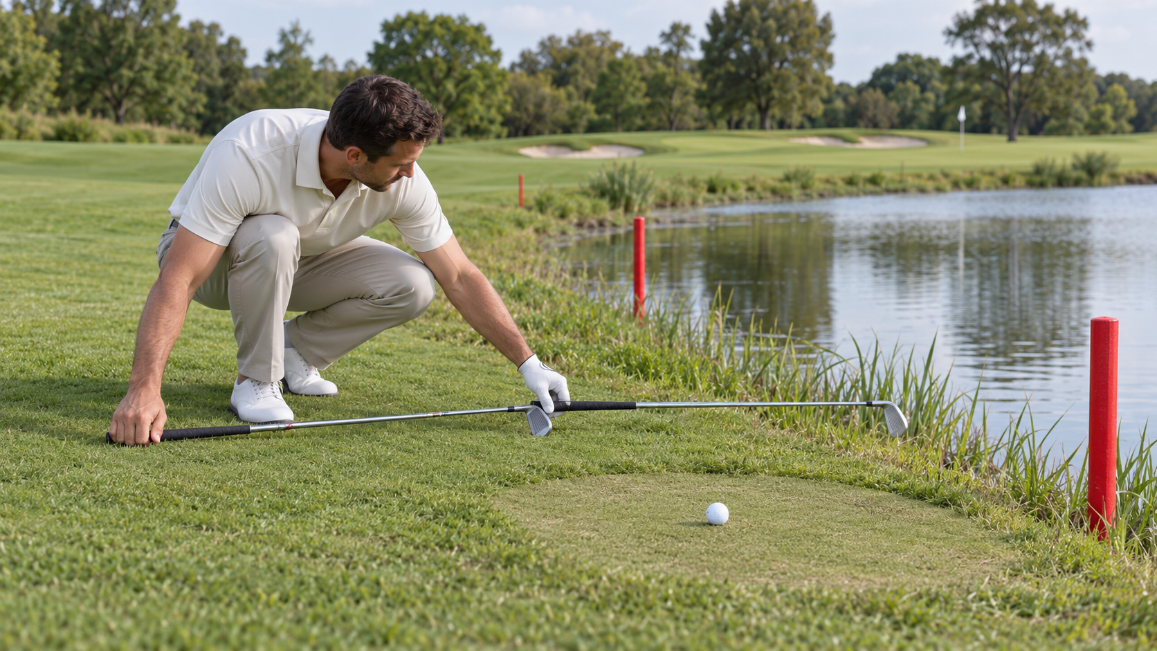 How Golf Penalty-Area Relief Works