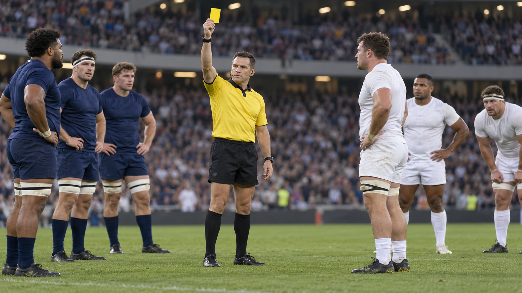 How Rugby Yellow and Red Cards Work