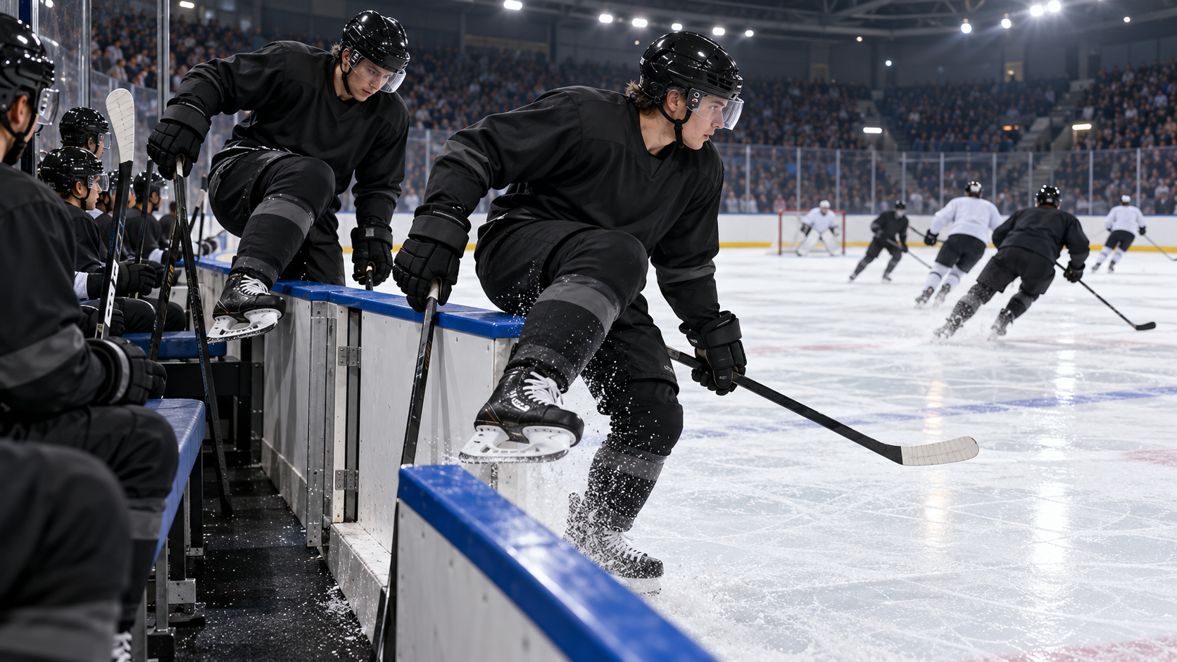 How Hockey Line Changes Work