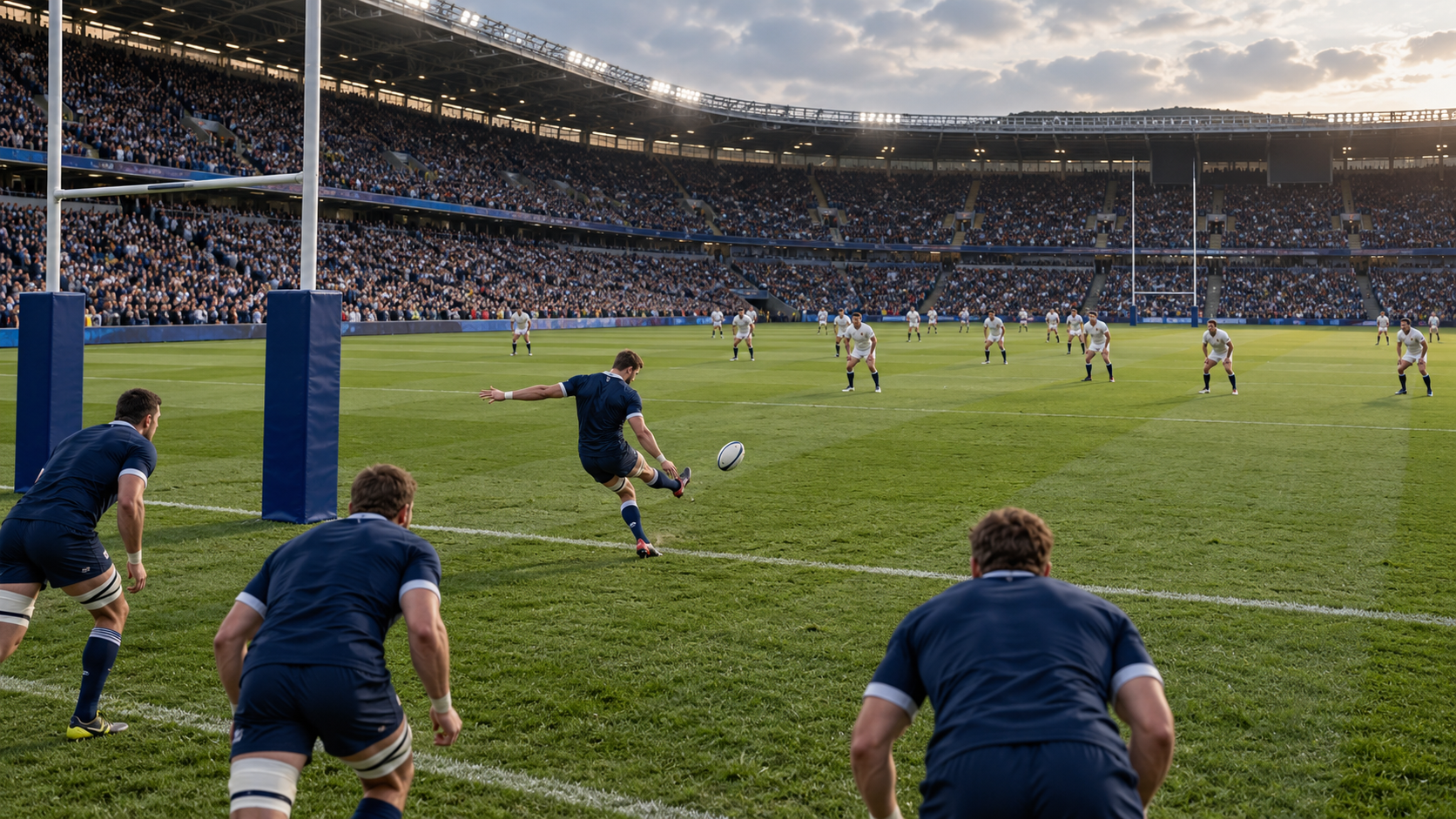 How Rugby Goal-Line Dropouts Work