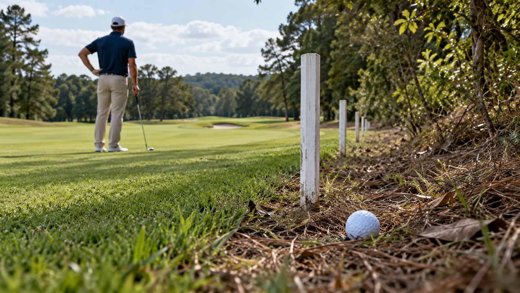 How Golf Out-of-Bounds Relief Works