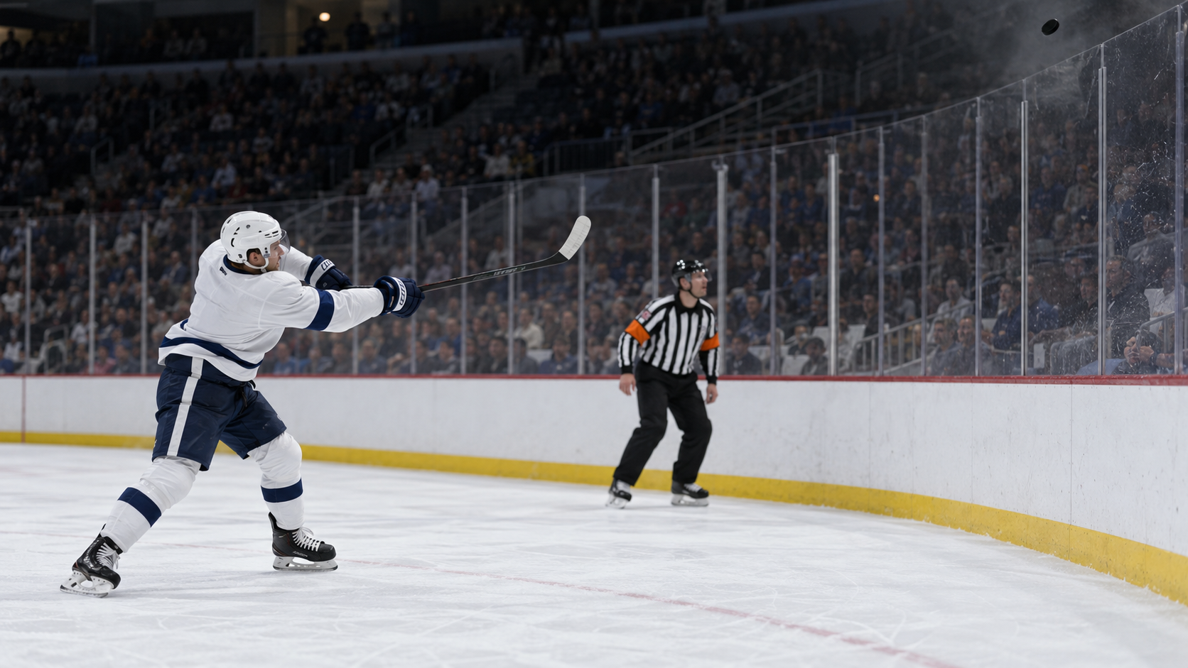 How Puck-Over-Glass Penalties Work