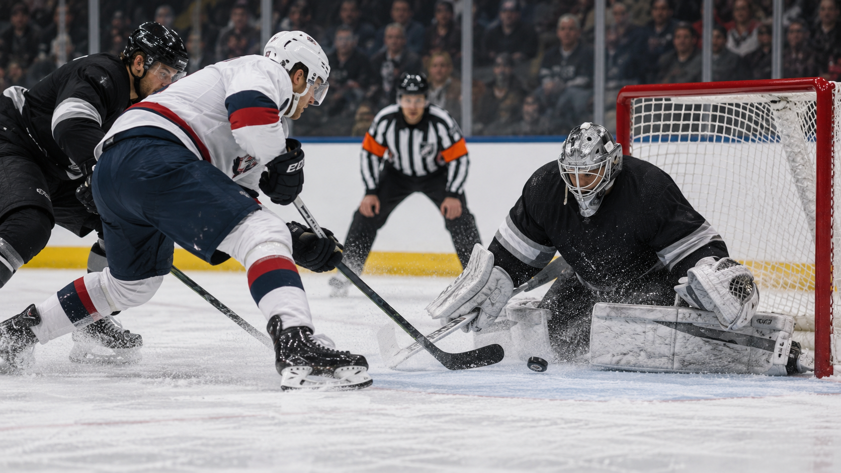 How Kicking the Puck Affects Hockey Goals