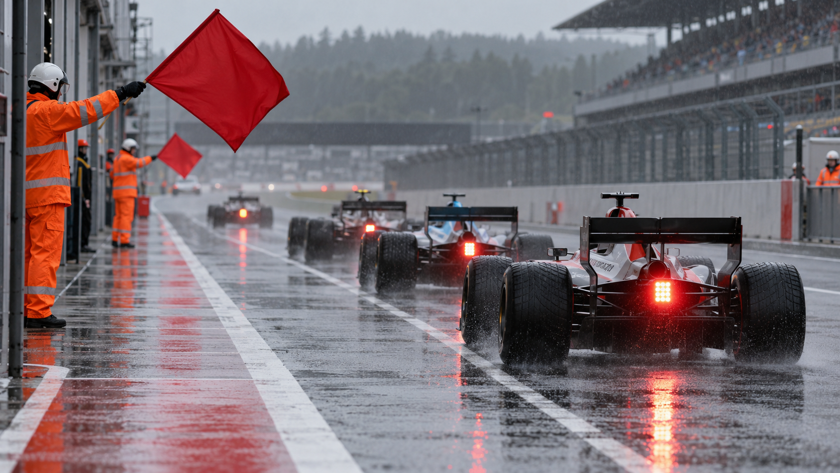 How Formula 1 Red Flags Work