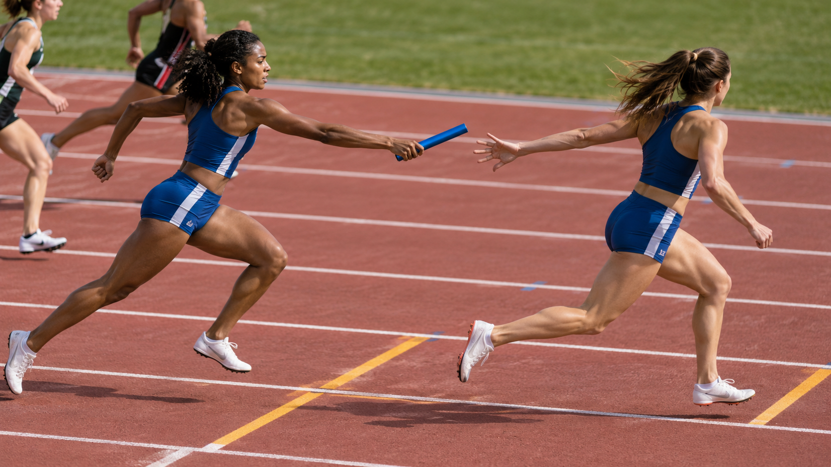 How Relay Baton Exchanges Work