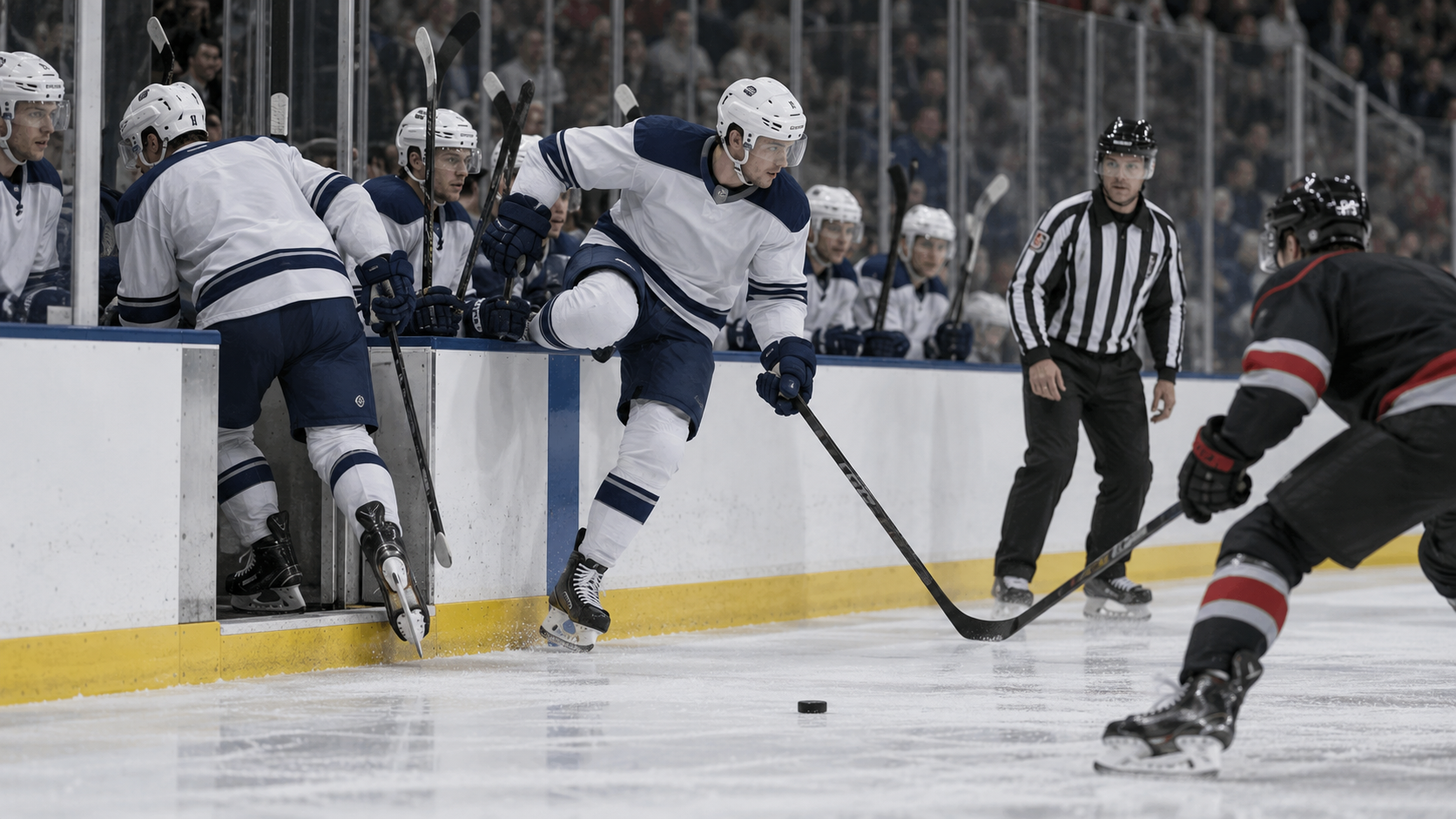 How Hockey Too-Many-Men Penalties Work