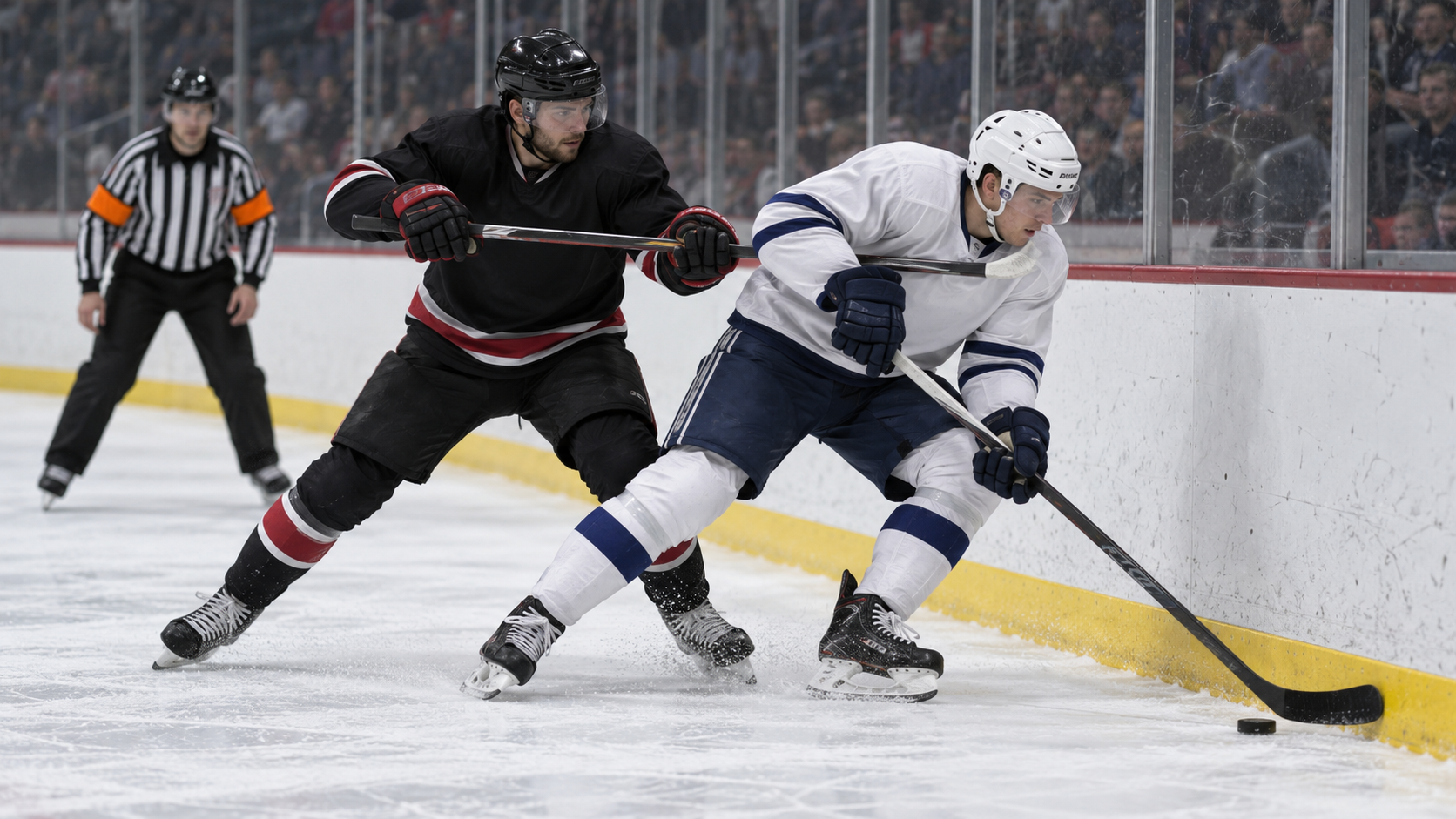 How Hockey Cross-Checking Penalties Work